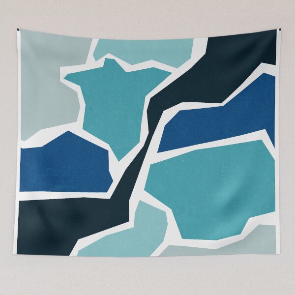 Item preview, Geometric Abstract Fractured Blocks In-Home Camo 3 designed and sold by MaryJaneRC.
