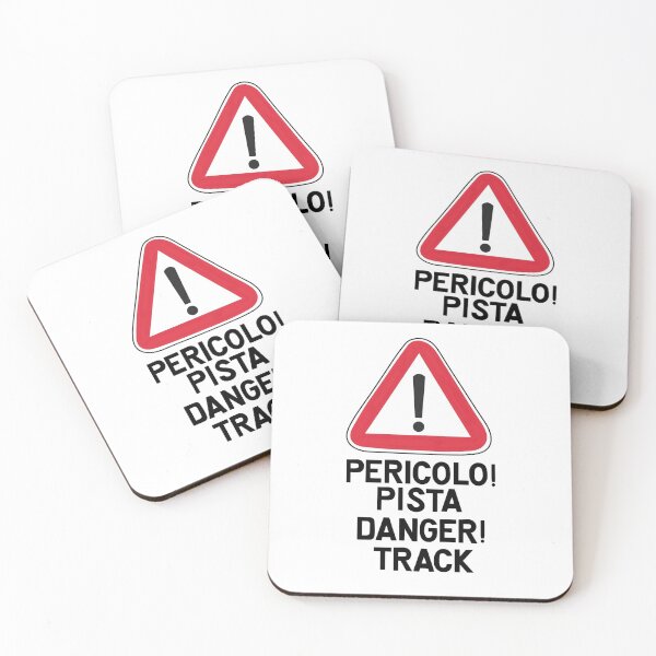 Item preview, Pericolo Pista designed and sold by KaydiddyArt.