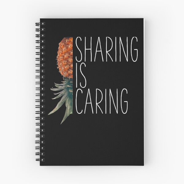 Item preview, Upside Down Pineapple Swingers Party Sharing Caring designed and sold by vivanbess.