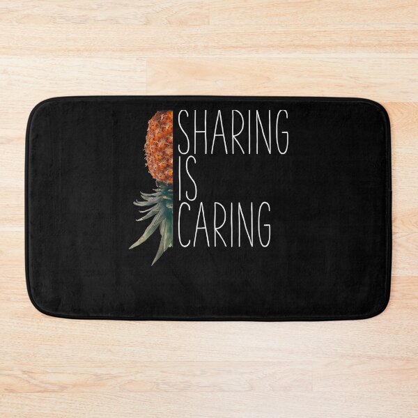 Item preview, Upside Down Pineapple Swingers Party Sharing Caring designed and sold by vivanbess.