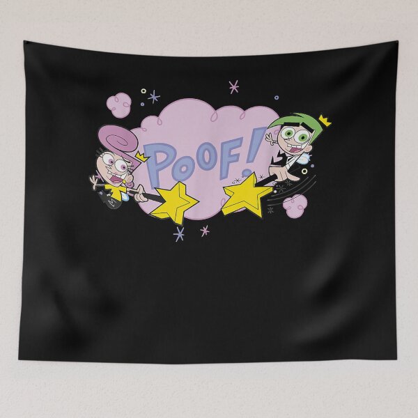 Item preview, Vintage Nickelodeon The Fairly Oddparents Cosmo And Wanda Poof Christmas designed and sold by AlethaHartmann.