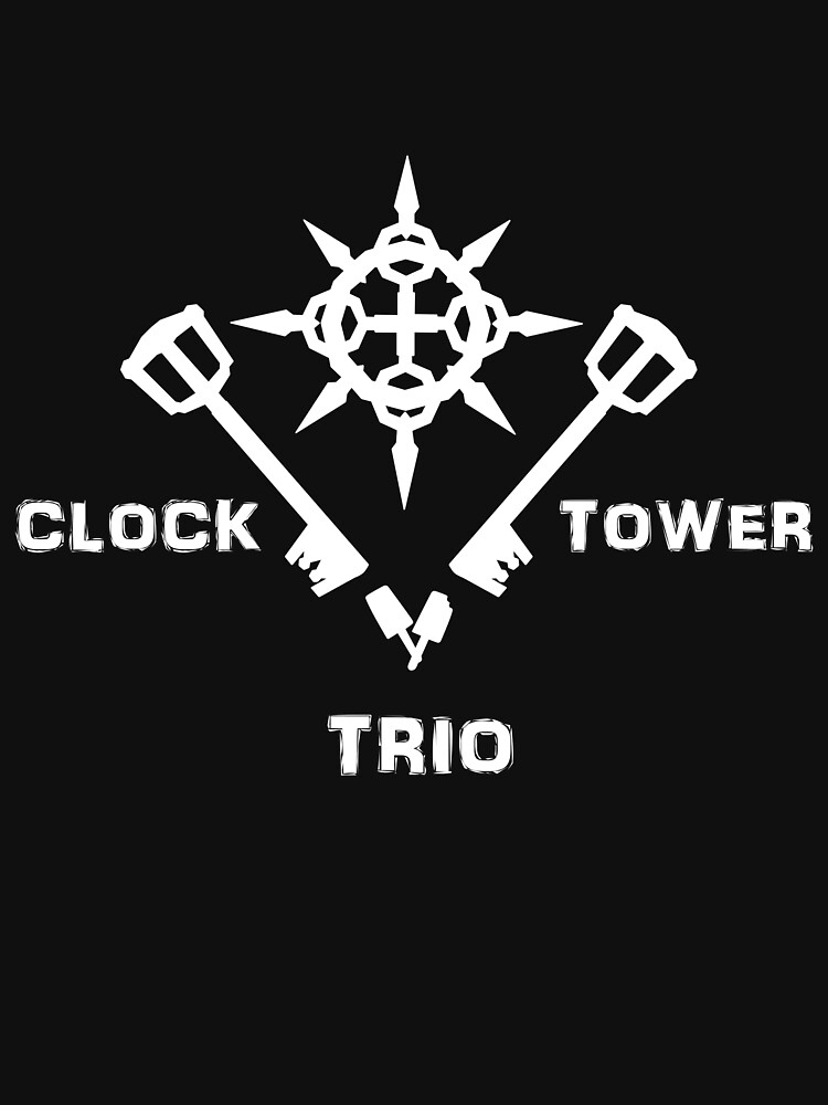 "KH Clock Tower Trio" Tshirt by roguehearts Redbubble