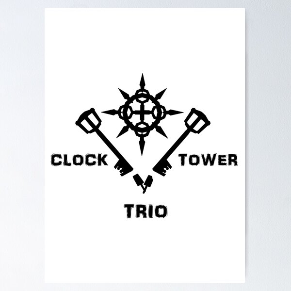 Vista previa del artículo con la obra «KH - Trio de la Torre del Reloj», diseñado y vendido por roguehearts.