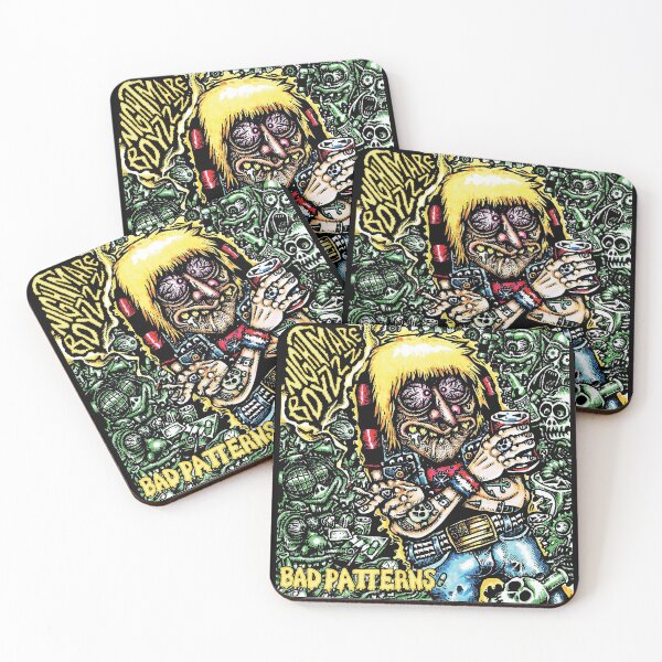 Item preview, nightmare-boyzzz - Bad Patterns designed and sold by ArchieGrimes.