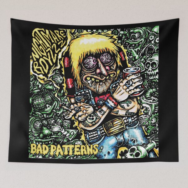 Item preview, nightmare-boyzzz - Bad Patterns designed and sold by ArchieGrimes.