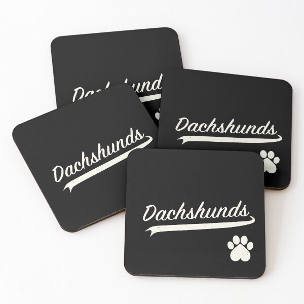 Item preview, Dachshund Baseball Script designed and sold by 8PawsStudio.