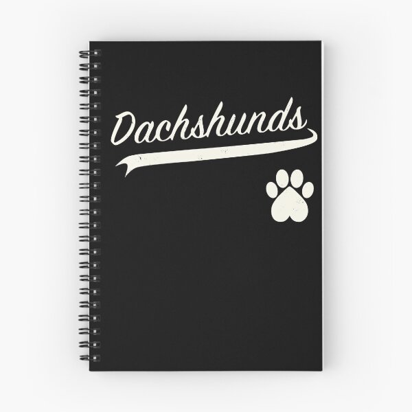 Item preview, Dachshund Baseball Script designed and sold by 8PawsStudio.