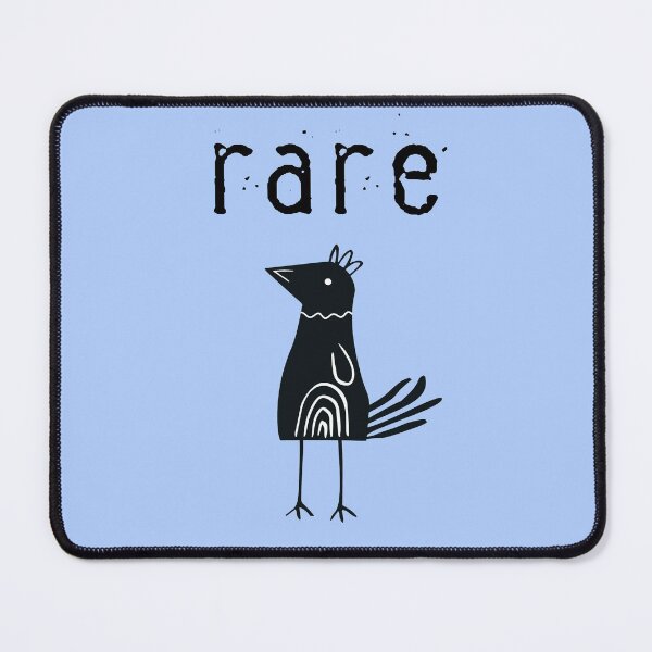 Item preview, Unusual, unique, and fabulous: Rare bird (black text) designed and sold by Ofeefee.