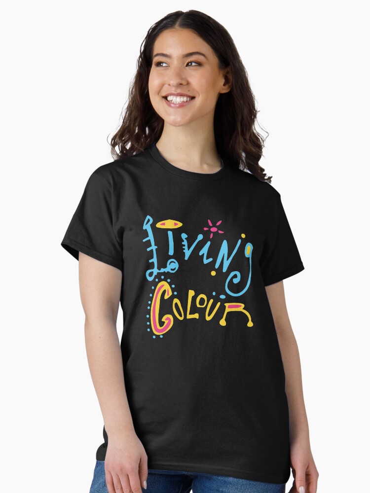 Thumbnail 2 of 7, Classic T-Shirt, Living colour designed and sold by Pruningsheep.