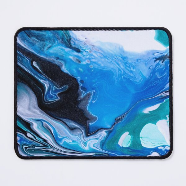 Item preview, Black, Blue And Turquoise Marble Design designed and sold by Piper-Deals.