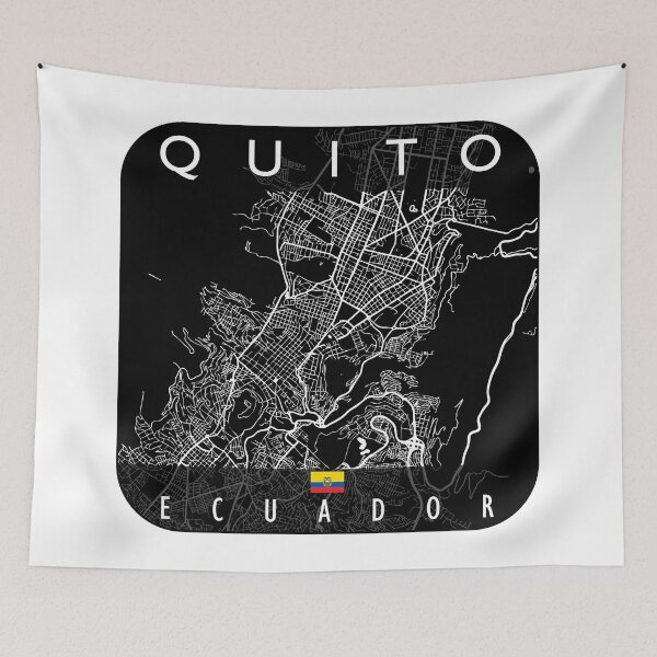 Item preview, QUITO MAP ECUADOR designed and sold by hatimelhag.