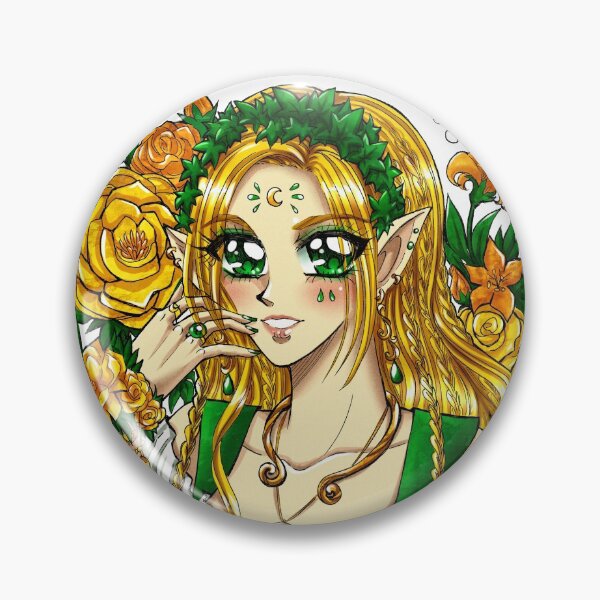 Item preview, Fairy girl with flowers designed and sold by heiseihi.