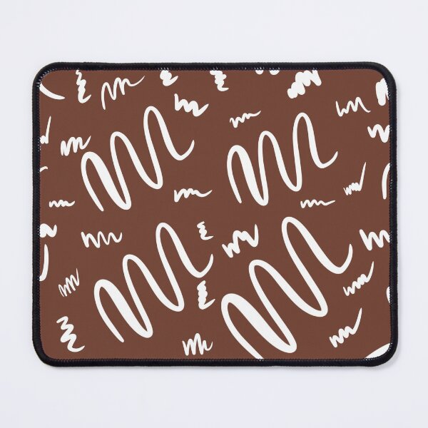 Item preview, White and brown line pattern  pattern  designed and sold by Tanuja  Sharma.