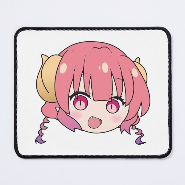 Item preview, Miss Kobayashi's Dragon Maid Ilulu Chibi Head designed and sold by ChibiCheems.