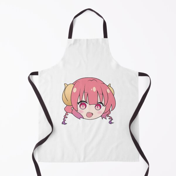 Item preview, Miss Kobayashi's Dragon Maid Ilulu Chibi Head designed and sold by ChibiCheems.