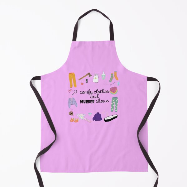 Item preview, Comfy Clothes and Murder Shows designed and sold by InkThinkArt.