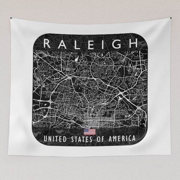 Item preview, RALEIGH MAP USA designed and sold by hatimelhag.