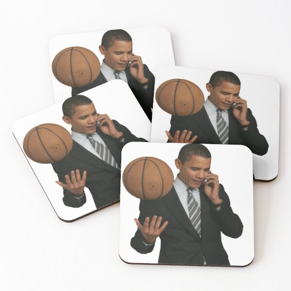 Item preview, Barack Obama Hoops Vibes designed and sold by KidNash.