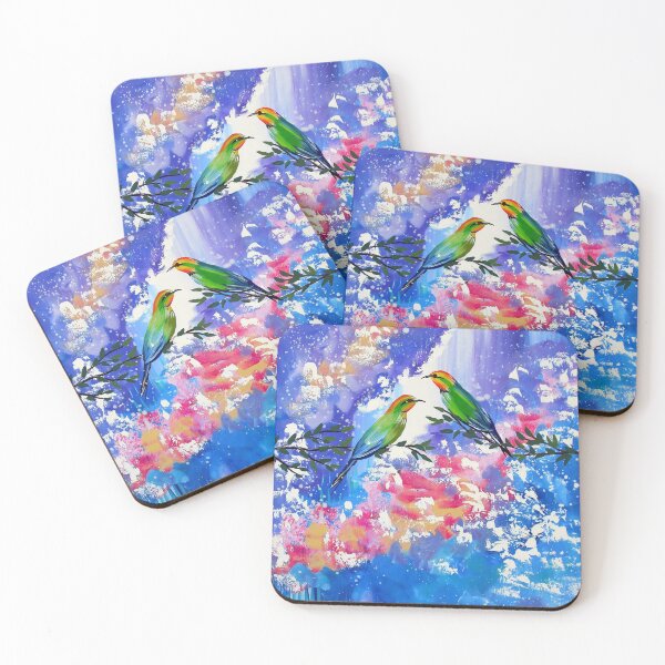 Item preview, Rainbow Bee Eaters- Native Australian Birds  designed and sold by CatherineJacobs.