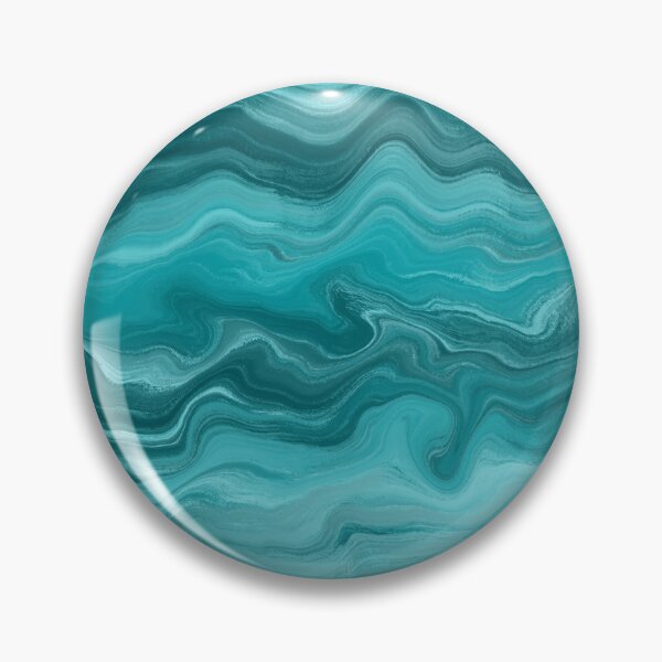 Artikelvorschau, Liquid Marble Abstract Teal Psychedelic entworfen und verkauft von fashopera.