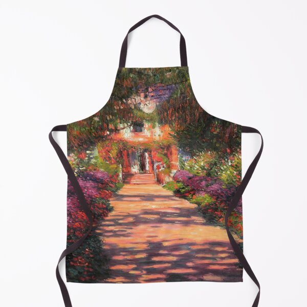 Item preview, Claude Monet's Pathway in Monet's Garden at Giverny designed and sold by mosfunky.