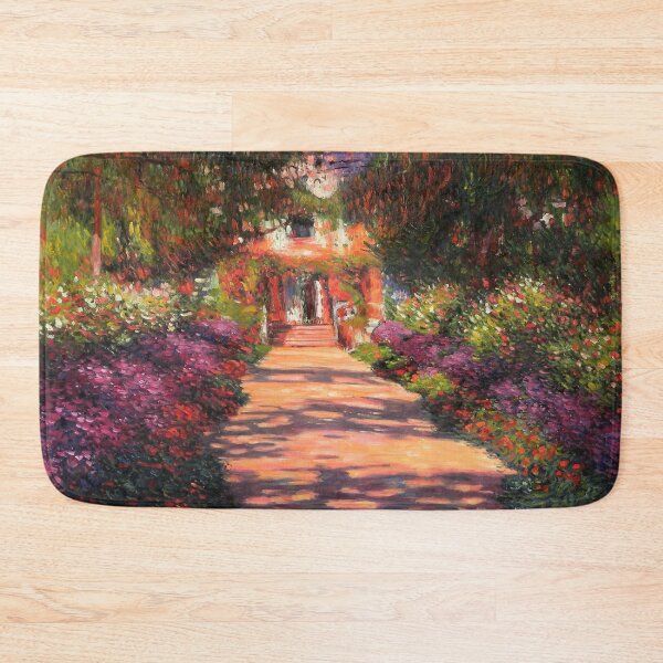 Item preview, Claude Monet's Pathway in Monet's Garden at Giverny designed and sold by mosfunky.