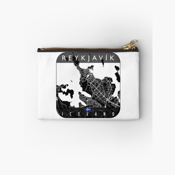 Item preview, REYKJAVIK MAP ICELAND designed and sold by hatimelhag.