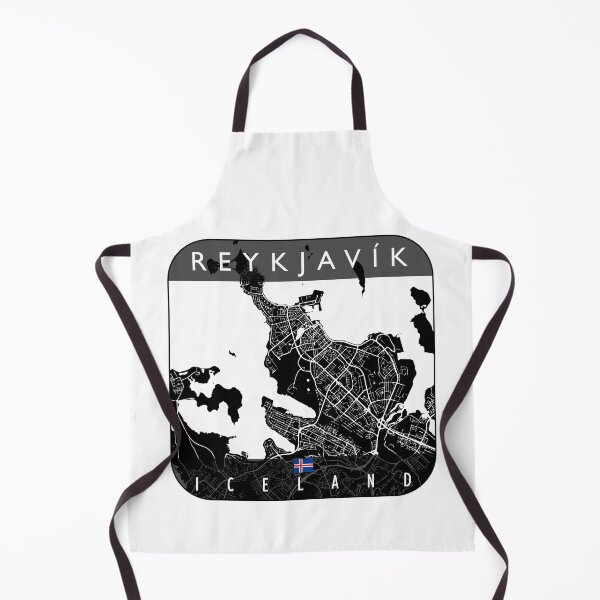 Item preview, REYKJAVIK MAP ICELAND designed and sold by hatimelhag.