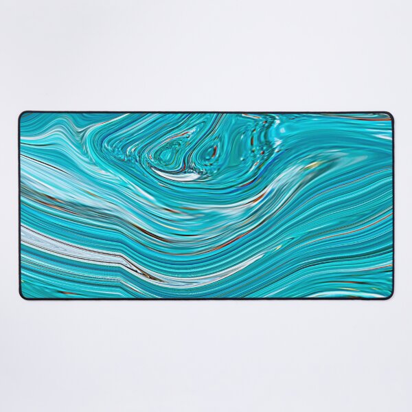 Item preview, Turquoise Swirl Marble Design Pattern designed and sold by Piper-Deals.