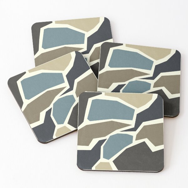 Item preview, Geometric Abstract Fractured Blocks In-Home Camo 10 designed and sold by MaryJaneRC.