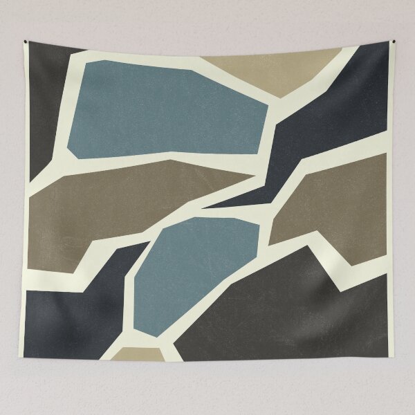 Item preview, Geometric Abstract Fractured Blocks In-Home Camo 10 designed and sold by MaryJaneRC.