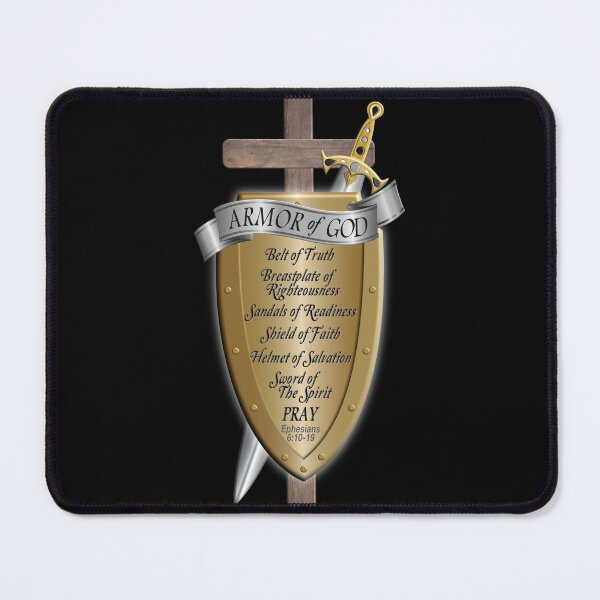 Item preview, Armor of God - Rugged Cross designed and sold by NoBonesLife.
