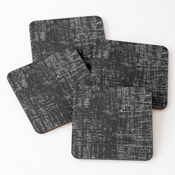 Item preview, Black and White Textured Pattern designed and sold by Designs24U.