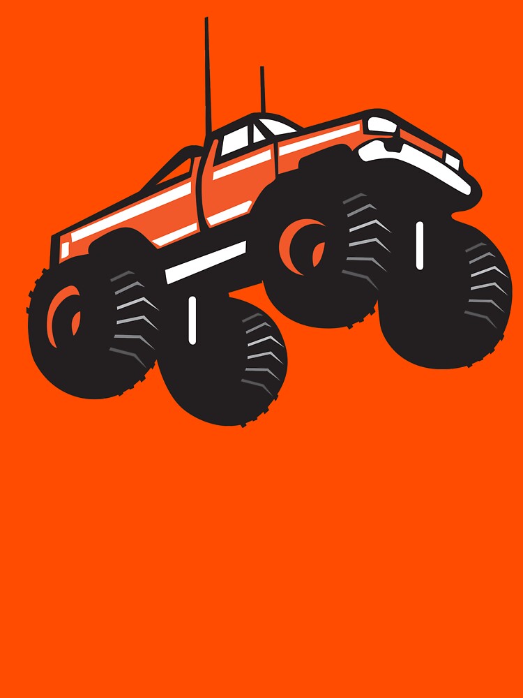 Monster Truck Flying Car Crusher by DOODL