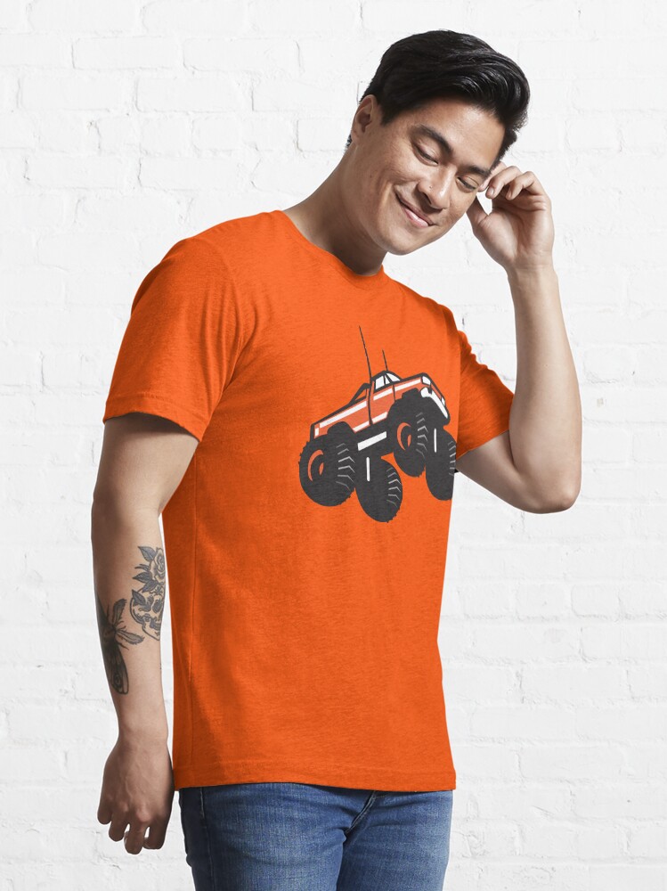 Alternate view of Monster Truck Flying Car Crusher Essential T-Shirt