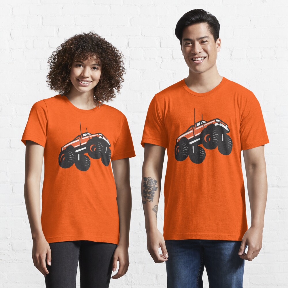 Monster Truck Flying Car Crusher Essential T-Shirt
