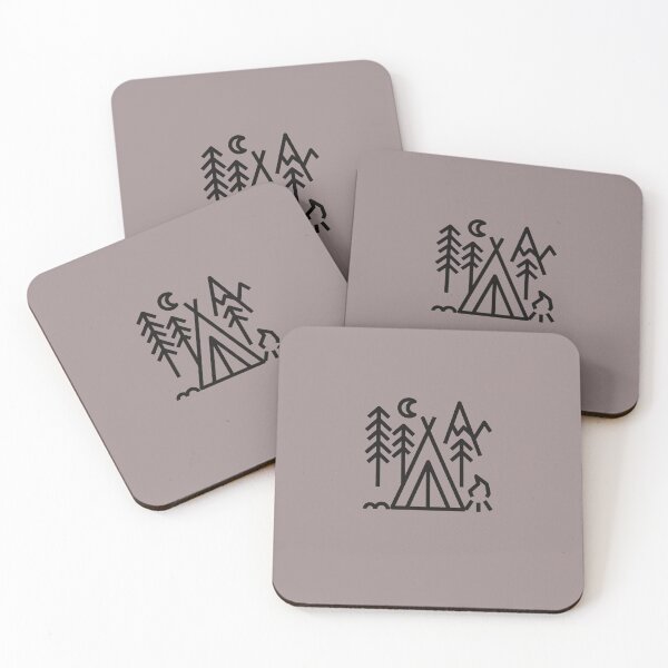 Item preview, Camping in the forest designed and sold by cottoncapers.