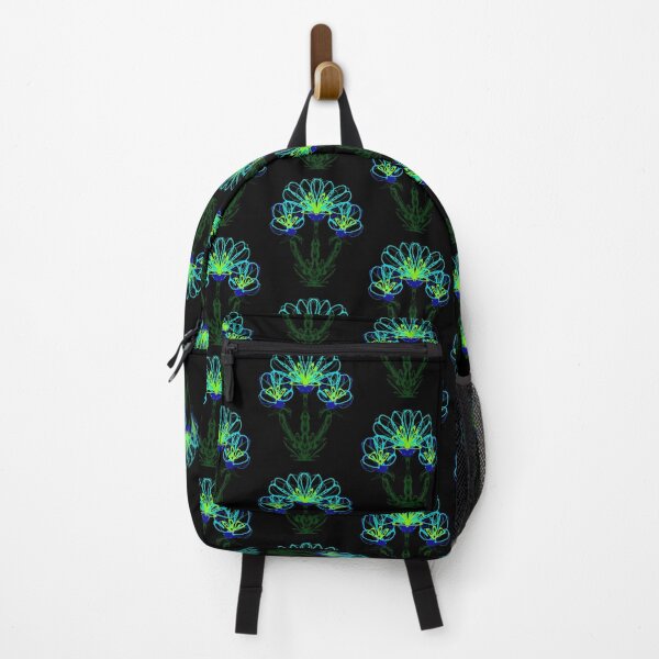 Item preview, Flower. Neon blues designed and sold by Rytespot.