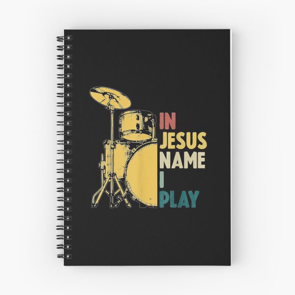 Item preview, Vintage Drum In Jesus Name I Play Drum Lover s   designed and sold by GudrunSchuppe.