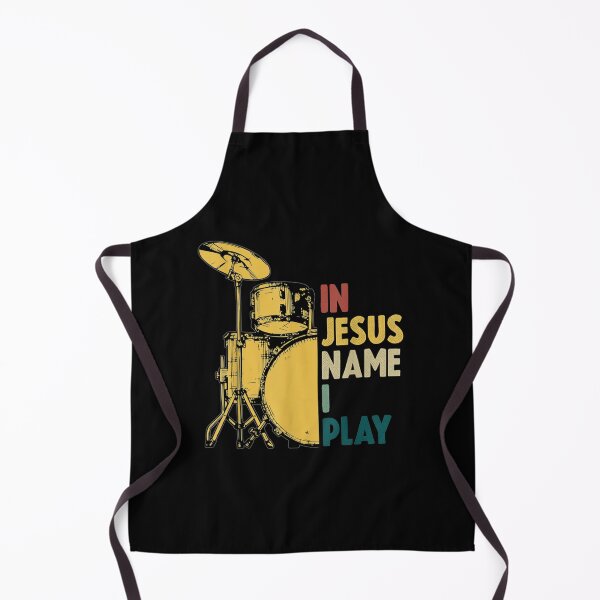 Item preview, Vintage Drum In Jesus Name I Play Drum Lover s designed and sold by GudrunSchuppe.