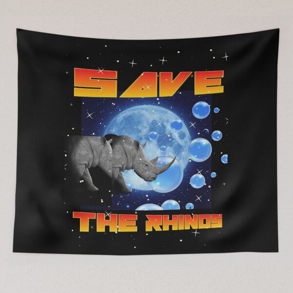 Item preview, Save The Rhinos designed and sold by Flirt-Teez.