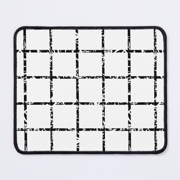 Item preview, Artful Stripes in Black and White Grid Pattern designed and sold by Duncan Bullock.