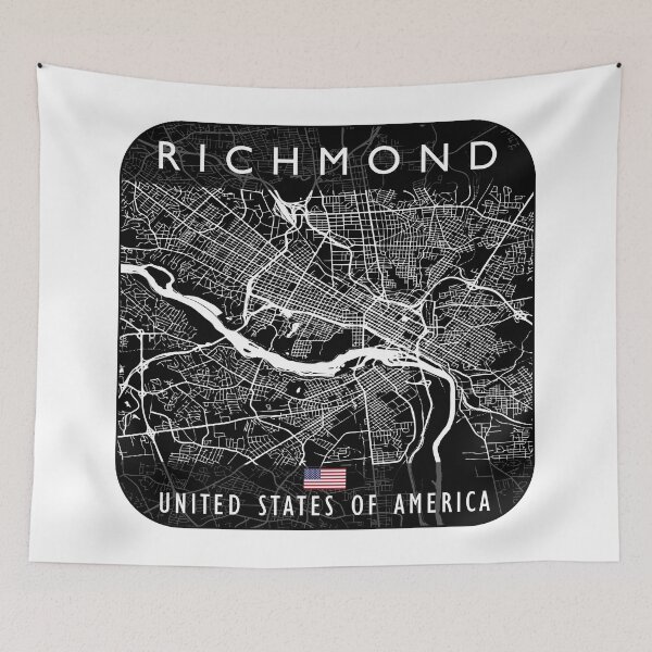 Item preview, RICHMOND MAP USA designed and sold by hatimelhag.