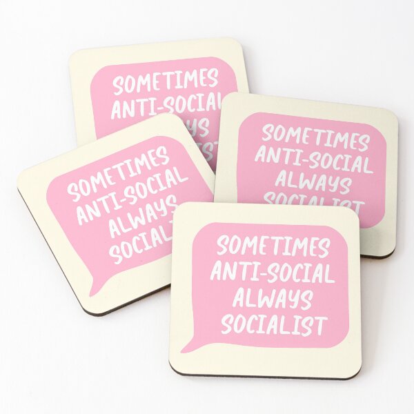 Item preview, Sometimes Antisocial, Always Socialist designed and sold by Picket Club.
