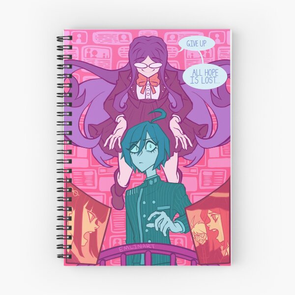 Item preview, Give up, all hope is lost - SPOILERS - danganronpa designed and sold by Emlinart.