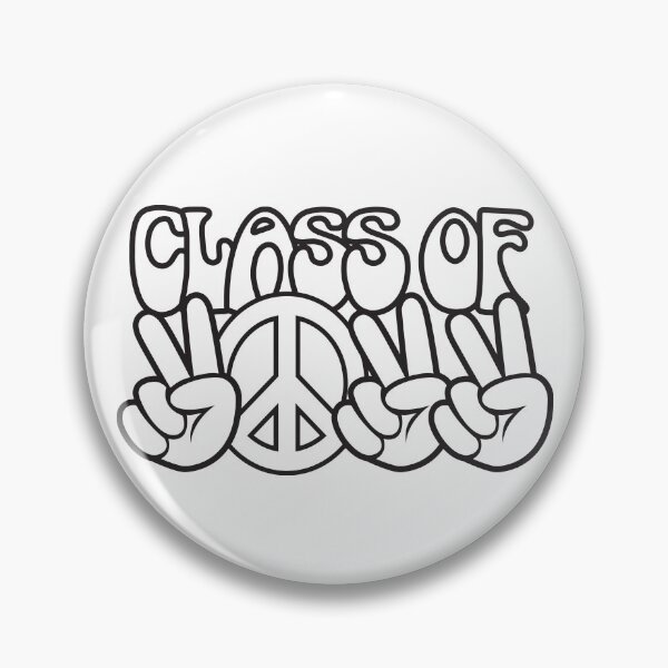 Item preview, Peace Sign Class of 2022 designed and sold by prettyletters.