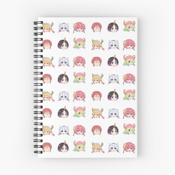 Artikelvorschau, Miss Kobayashis Dragon Maid Chibi-Köpfe entworfen und verkauft von ChibiCheems.