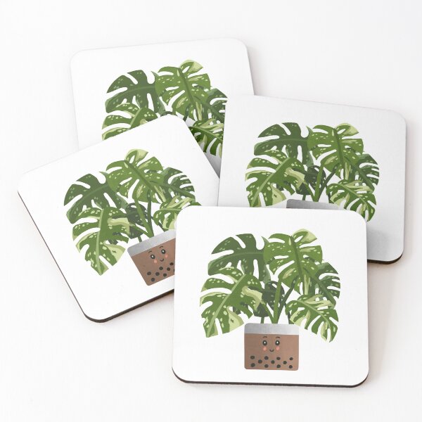 Item preview, Boba Milk Tea Monstera Thai Constellation for Plant Lovers designed and sold by kusakidojo.