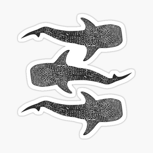 Item preview, Whale shark x 3 designed and sold by SeaLarkArt.