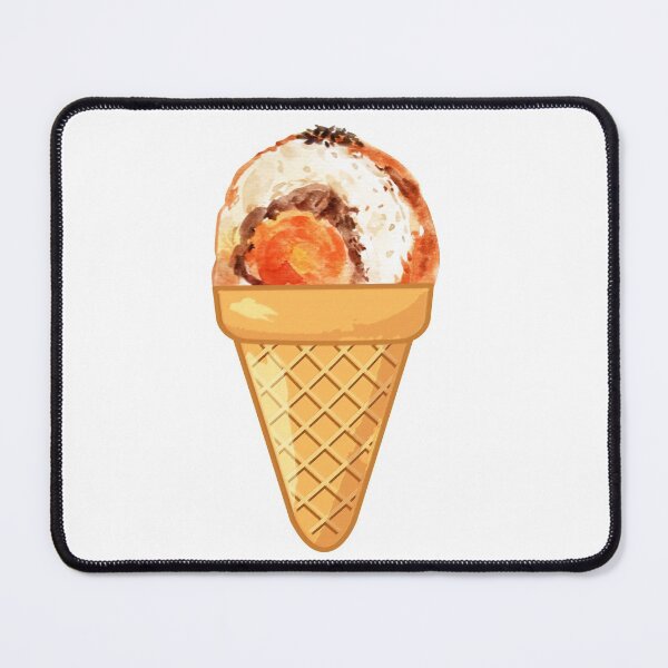 Item preview,  THE ENTIRE FAST FOOD COLLECTION - SCOTCH EGG  ICE CREAM - funny ice cream designs   designed and sold by Iskybibblle.